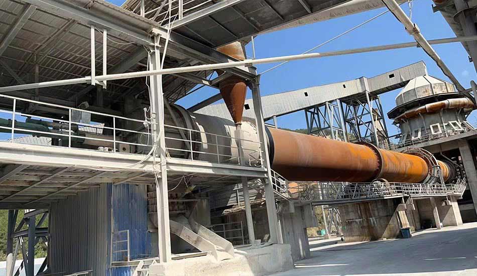 Lime kiln production line